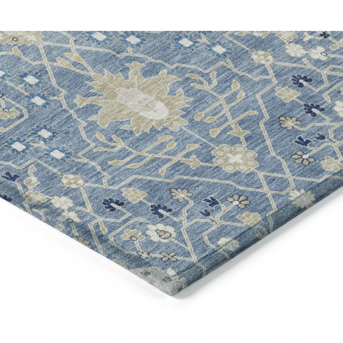 Addison Rugs Chantille Blue ACN1009 9ft. x 12ft. Rect. Rug