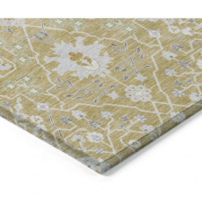 Addison Rugs Chantille Gold ACN1009 5ft. x 7ft.6in. Rect. Rug