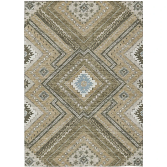 Addison Rugs Chantille Brown ACN1010 5ft. x 7ft.6in. Rect. Rug