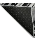 Addison Rugs Chantille Black ACN1010 5ft. x 7ft.6in. Rect. Rug