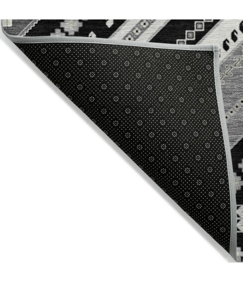 Addison Rugs Chantille Black ACN1010 5ft. x 7ft.6in. Rect. Rug