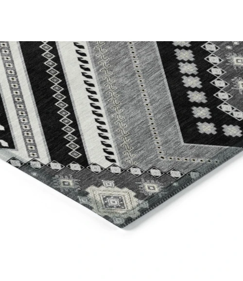 Addison Rugs Chantille Black ACN1010 5ft. x 7ft.6in. Rect. Rug