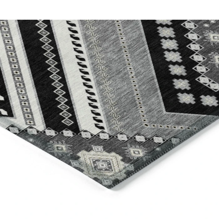 Addison Rugs Chantille Black ACN1010 8ft. x 10ft. Rect. Rug