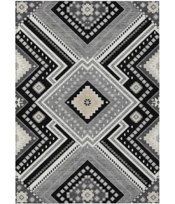 Addison Rugs Chantille Black ACN1010 9ft. x 12ft. Rect. Rug