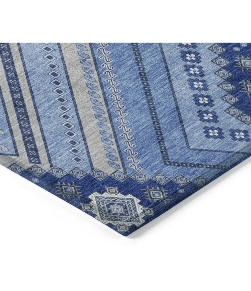 Addison Rugs Chantille Blue ACN1010 5ft. x 7ft.6in. Rect. Rug