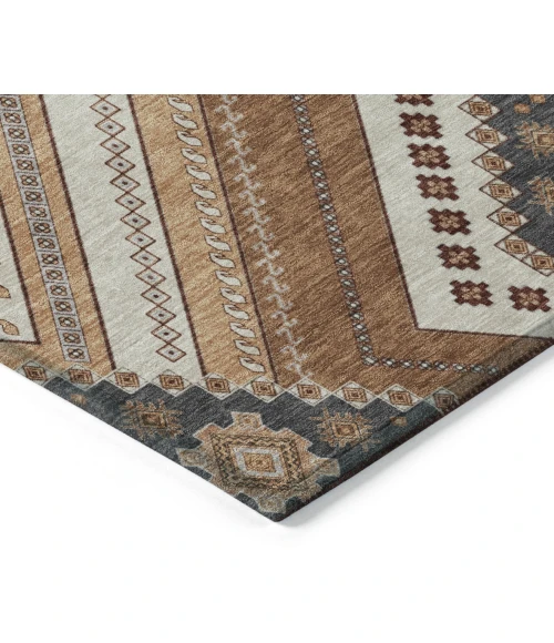 Addison Rugs Chantille Orange ACN1010 5ft. x 7ft.6in. Rect. Rug