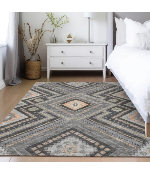 Addison Rugs Chantille Gray ACN1010 5ft. x 7ft.6in. Rect. Rug