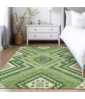 Addison Rugs Chantille Green ACN1010 5ft. x 7ft.6in. Rect. Rug