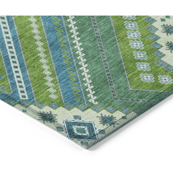 Addison Rugs Chantille Green ACN1010 8ft. x 10ft. Rect. Rug
