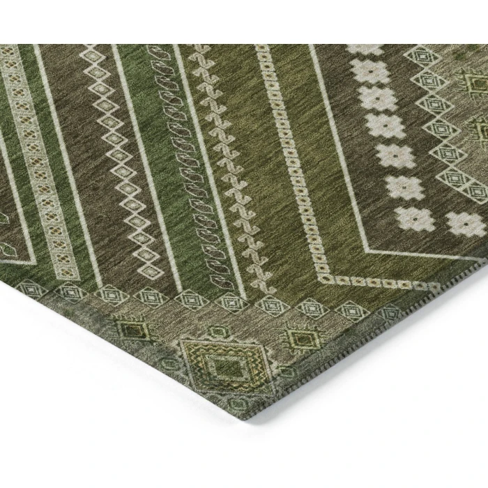 Addison Rugs Chantille Green ACN1010 8ft. x 10ft. Rect. Rug