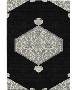 Addison Rugs Chantille Black ACN1011 8ft. x 10ft. Rect. Rug