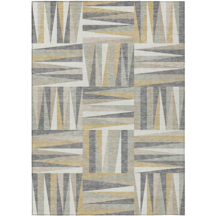 Addison Rugs Chantille Brown ACN1012 5ft. x 7ft.6in. Rect. Rug