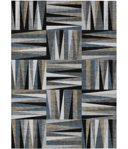 Addison Rugs Chantille Black ACN1012 8ft. x 10ft. Rect. Rug