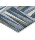 Addison Rugs Chantille Blue ACN1012 5ft. x 7ft.6in. Rect. Rug