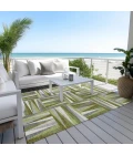 Addison Rugs Chantille Green ACN1012 9ft. x 12ft. Rect. Rug