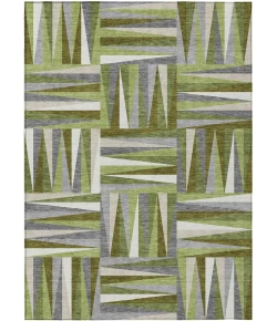 Addison Rugs Chantille Green ACN1012 8ft. x 10ft. Rect. Rug