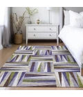 Addison Rugs Chantille Purple ACN1012 8ft. x 10ft. Rect. Rug