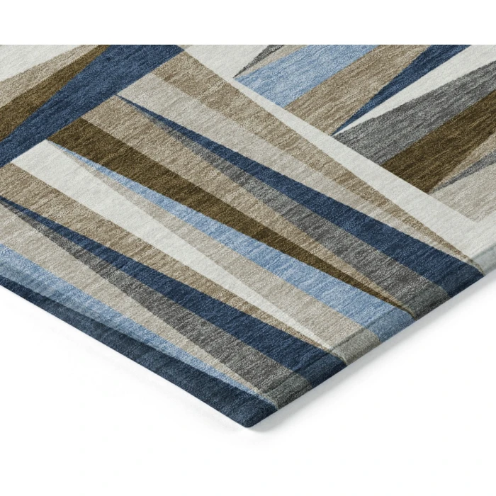 Addison Rugs Chantille Blue ACN1012 8ft. x 10ft. Rect. Rug