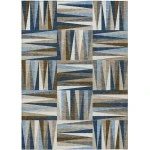 Addison Rugs Chantille Blue ACN1012 5ft. x 7ft.6in. Rect. Rug