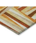Addison Rugs Chantille Orange ACN1012 9ft. x 12ft. Rect. Rug