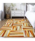 Addison Rugs Chantille Orange ACN1012 9ft. x 12ft. Rect. Rug