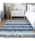 Addison Rugs Chantille Blue ACN1013 9ft. x 12ft. Rect. Rug