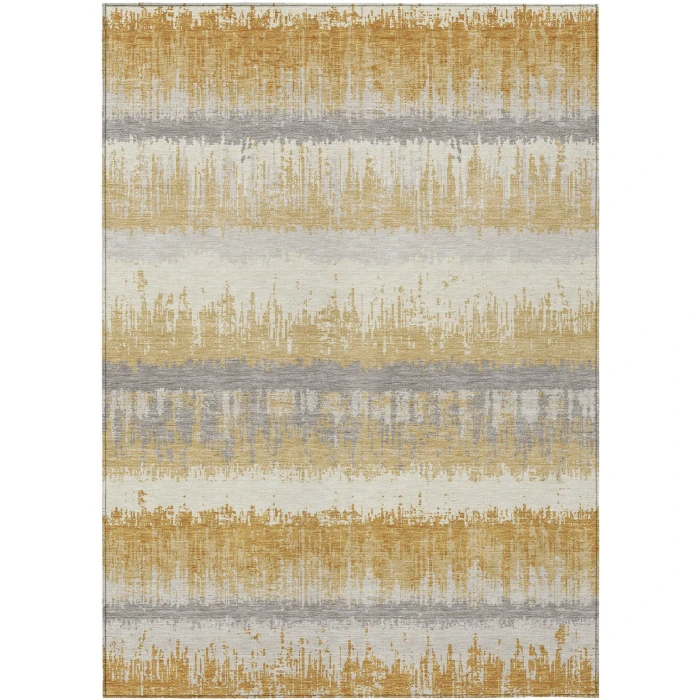 Addison Rugs Chantille Gold ACN1013 5ft. x 7ft.6in. Rect. Rug
