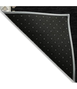 Addison Rugs Chantille Black ACN1014 5ft. x 7ft.6in. Rect. Rug