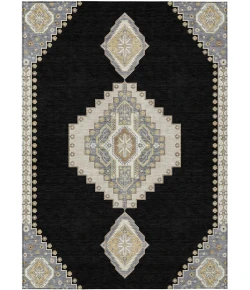 Addison Rugs Chantille Black ACN1014 5ft. x 7ft.6in. Rect. Rug