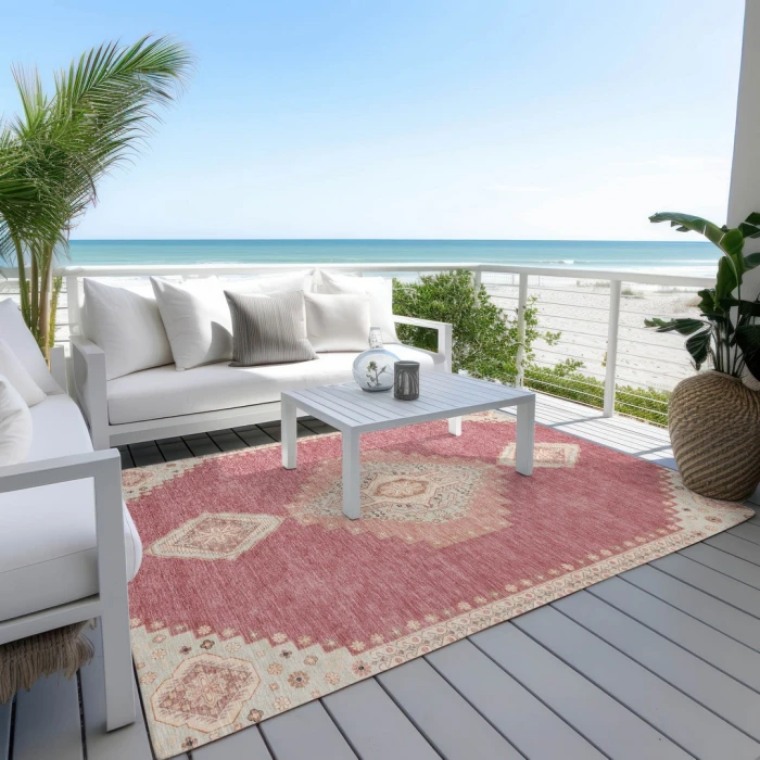 Addison Rugs Chantille Pink ACN1014 5ft. x 7ft.6in. Rect. Rug