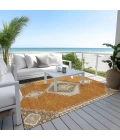 Addison Rugs Chantille Orange ACN1014 9ft. x 12ft. Rect. Rug