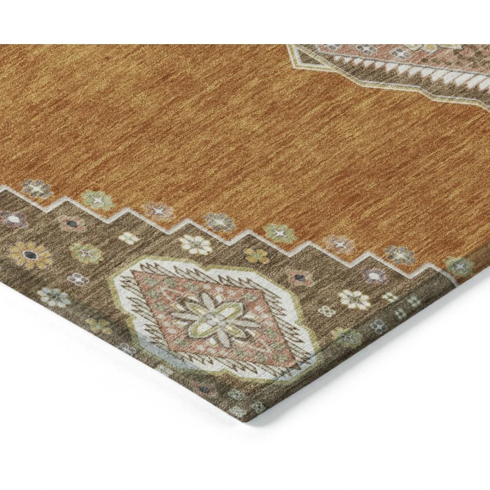 Addison Rugs Chantille Orange ACN1014 9ft. x 12ft. Rect. Rug