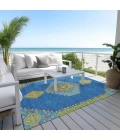 Addison Rugs Chantille Blue ACN1014 9ft. x 12ft. Rect. Rug
