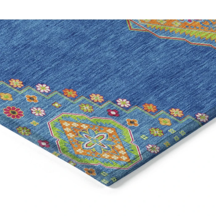 Addison Rugs Chantille Blue ACN1014 9ft. x 12ft. Rect. Rug