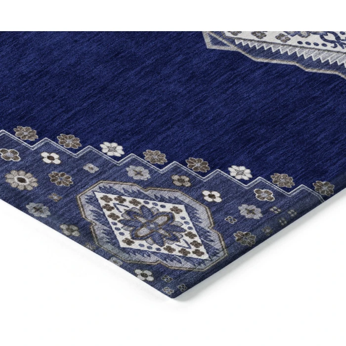 Addison Rugs Chantille Blue ACN1014 9ft. x 12ft. Rect. Rug