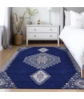 Addison Rugs Chantille Blue ACN1014 9ft. x 12ft. Rect. Rug