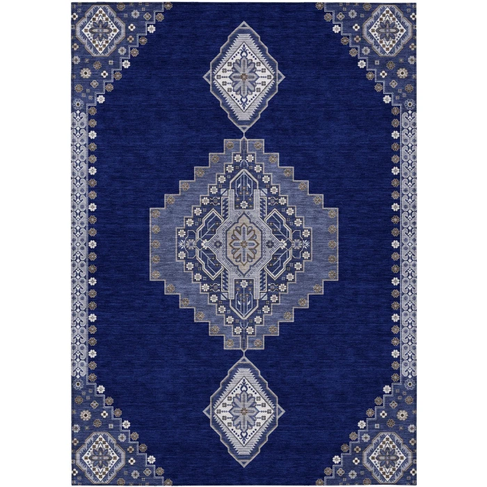 Addison Rugs Chantille Blue ACN1014 9ft. x 12ft. Rect. Rug