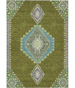 Addison Rugs Chantille Green ACN1014 5ft. x 7ft.6in. Rect. Rug