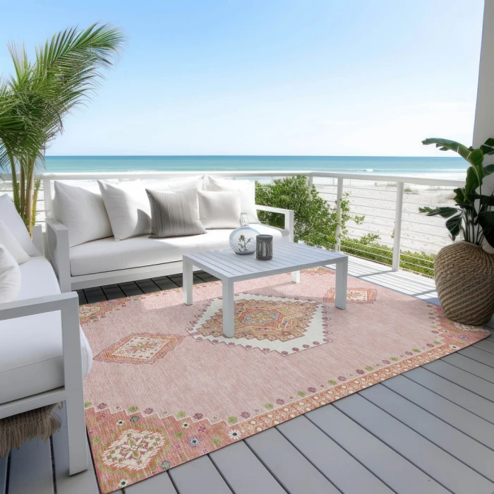Addison Rugs Chantille Pink ACN1014 5ft. x 7ft.6in. Rect. Rug