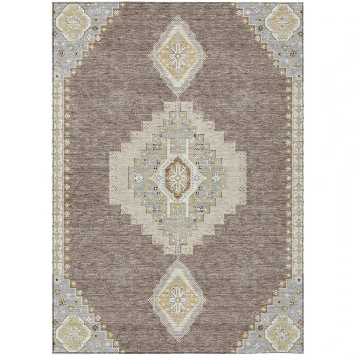 Addison Rugs Chantille Brown ACN1014 5ft. x 7ft.6in. Rect. Rug