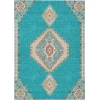 Addison Rugs Chantille Teal ACN1014 9ft. x 12ft. Rect. Rug