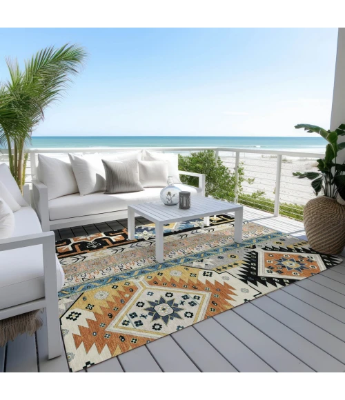 Addison Rugs Chantille Black ACN1015 5ft. x 7ft.6in. Rect. Rug