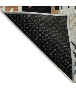 Addison Rugs Chantille Black ACN1015 5ft. x 7ft.6in. Rect. Rug