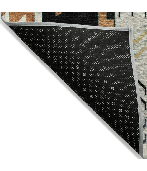 Addison Rugs Chantille Black ACN1015 5ft. x 7ft.6in. Rect. Rug