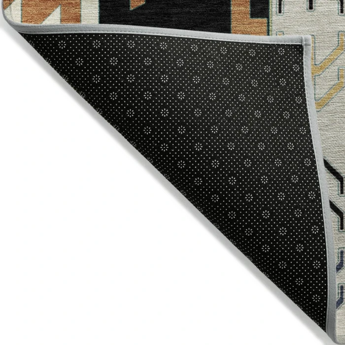 Addison Rugs Chantille Black ACN1015 8ft. x 10ft. Rect. Rug