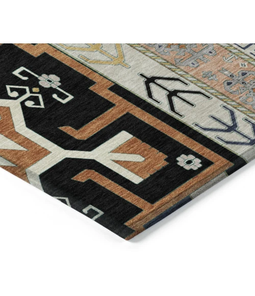 Addison Rugs Chantille Black ACN1015 5ft. x 7ft.6in. Rect. Rug