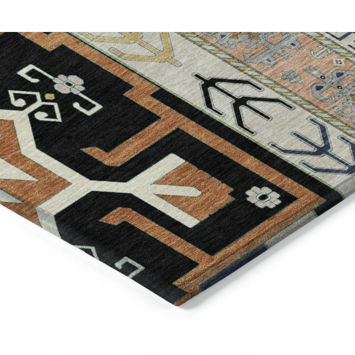 Addison Rugs Chantille Black ACN1015 8ft. x 10ft. Rect. Rug