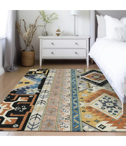 Addison Rugs Chantille Black ACN1015 5ft. x 7ft.6in. Rect. Rug