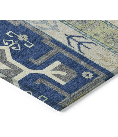 Addison Rugs Chantille Blue ACN1015 5ft. x 7ft.6in. Rect. Rug