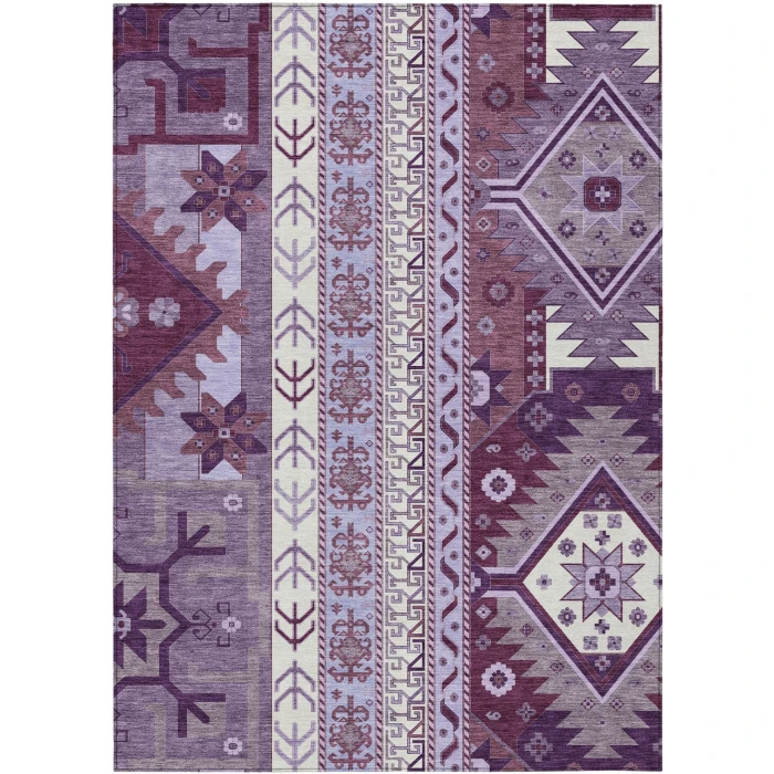 Addison Rugs Chantille Purple ACN1015 8ft. x 10ft. Rect. Rug
